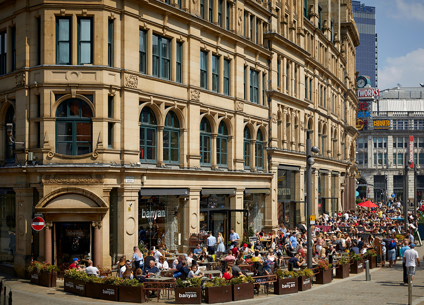 The Corn Exchange, Manchester - showcasing all its original Edwardian beauty with a modern twist
