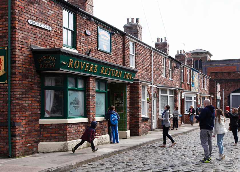 Take a walk down the famous cobbles of Coronation Street in Manchester