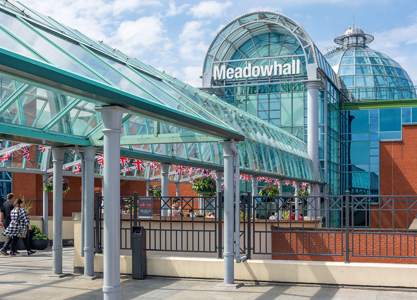 One of the UK’s leading shopping and leisure destinations. Meadwohall, Sheffield, features over 270 retail outlets, 37 restaurants and cafes and an 11 screen cinema