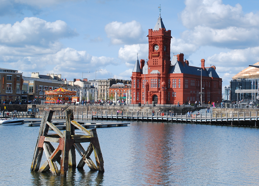 Located in the heart of Cardiff, the Welsh capital, Cardiff Bay is Europe’s largest waterfront development