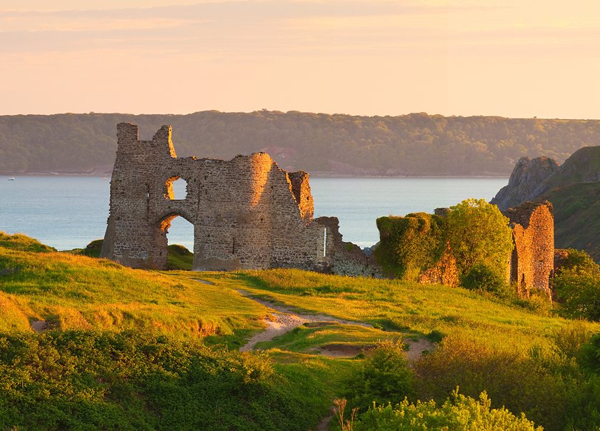Only a short drive from the Welsh city of Swansea, the Gower Peninsula was the first place in the UK to be designated an area of outstanding natural beauty.